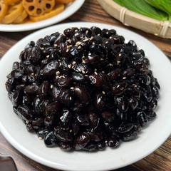 검은콩조림 — 500g·1kg·2kg 소분 · 표시사항 라벨 부착