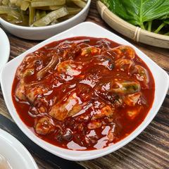 어리굴젓 — 500g·1kg·2kg 소분 · 표시사항 라벨 부착