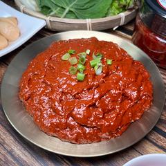 갈치속젓 — 500g·1kg·2kg 소분 · 표시사항 라벨 부착