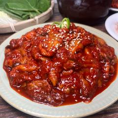 멍게젓갈 — 500g·1kg·2kg 소분 · 표시사항 라벨 부착