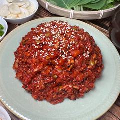 씨앗젓갈 — 500g·1kg·2kg 소분 · 표시사항 라벨 부착