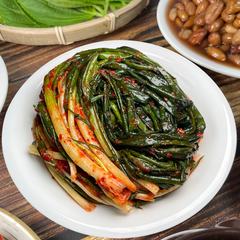 파김치 — 500g·1kg·2kg 소분 · 표시사항 라벨 부착